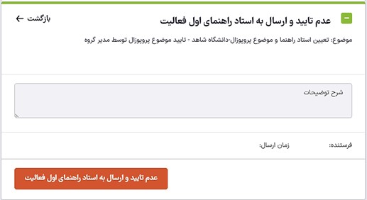 Approval of the proposal topic-21