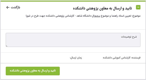 Approval of the proposal topic-29